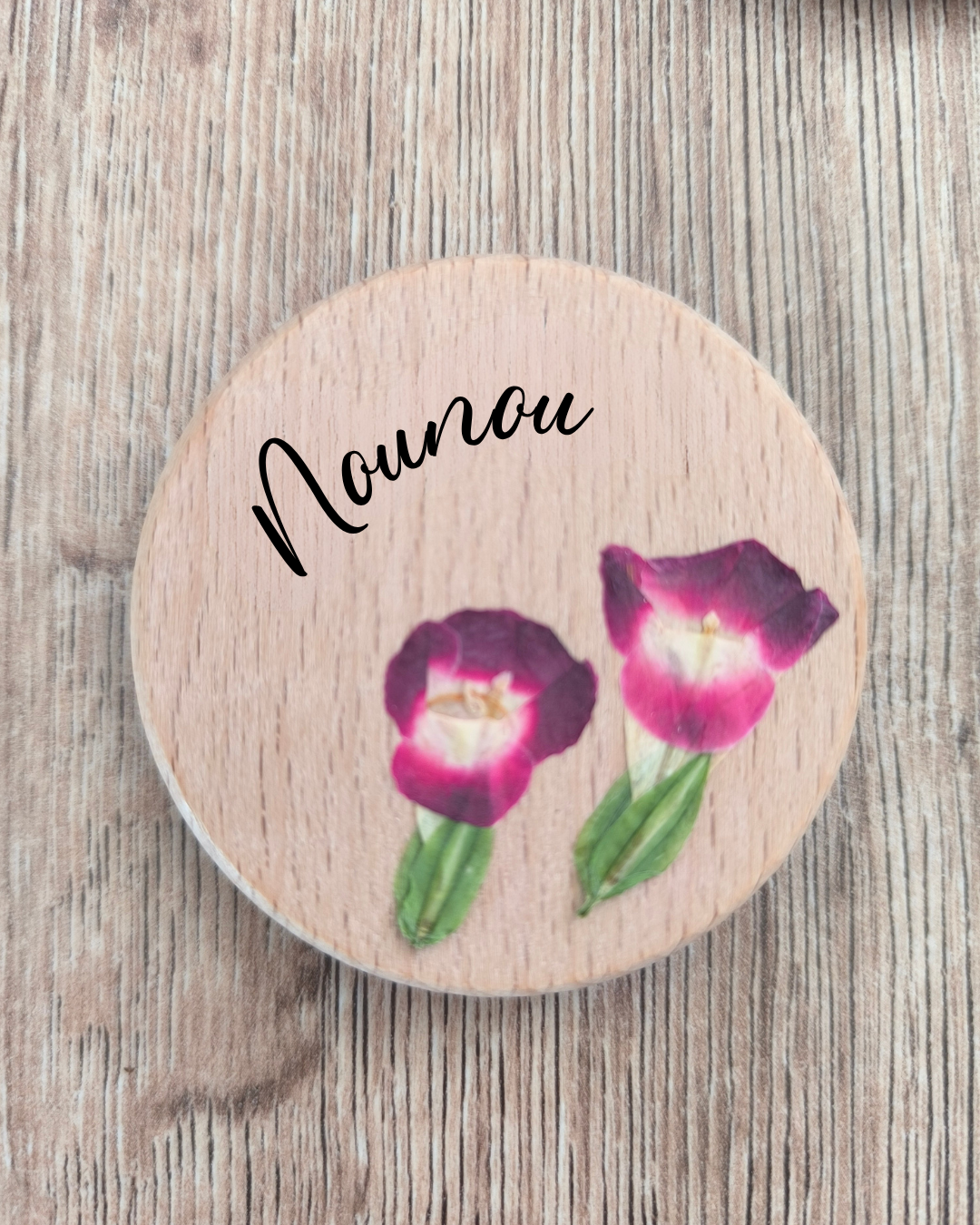 Magnets en bois - Torenia