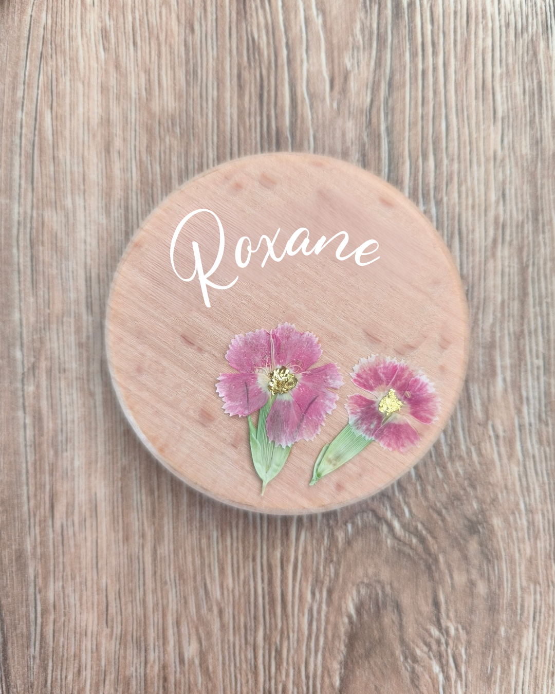 Magnets en bois - Oeillet
