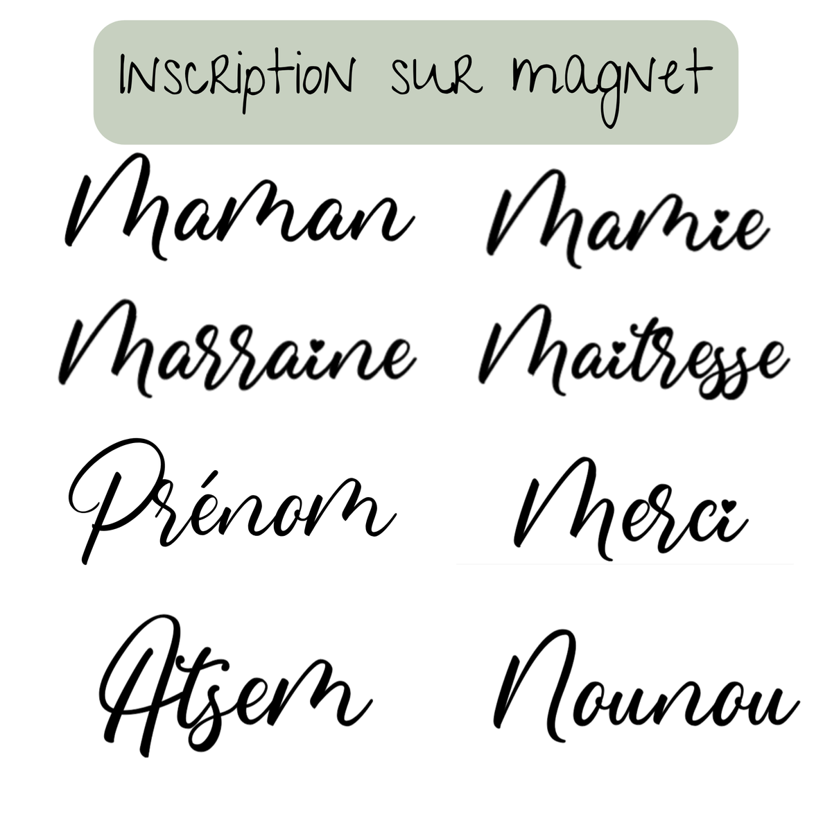 Magnet coeur bois fleurs séchées printemps