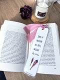 Marque page lys incas fleurs