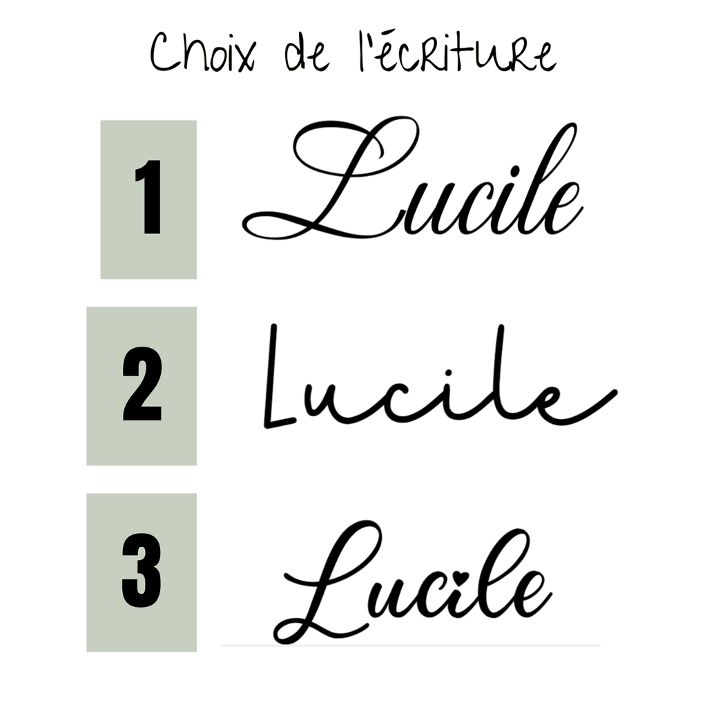 Marque page prénom fleurs séchées