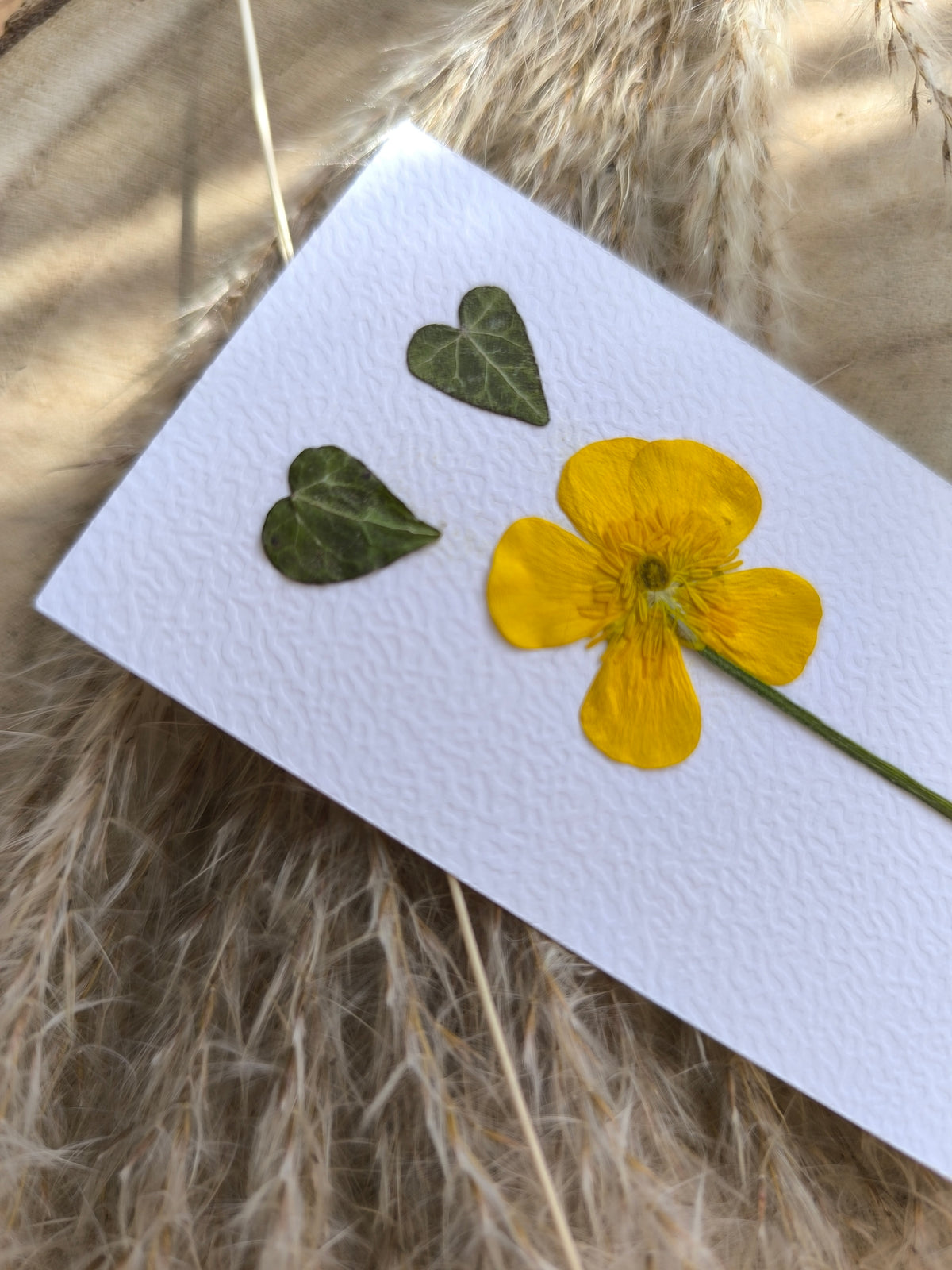 marque page bouton d'or fleurs