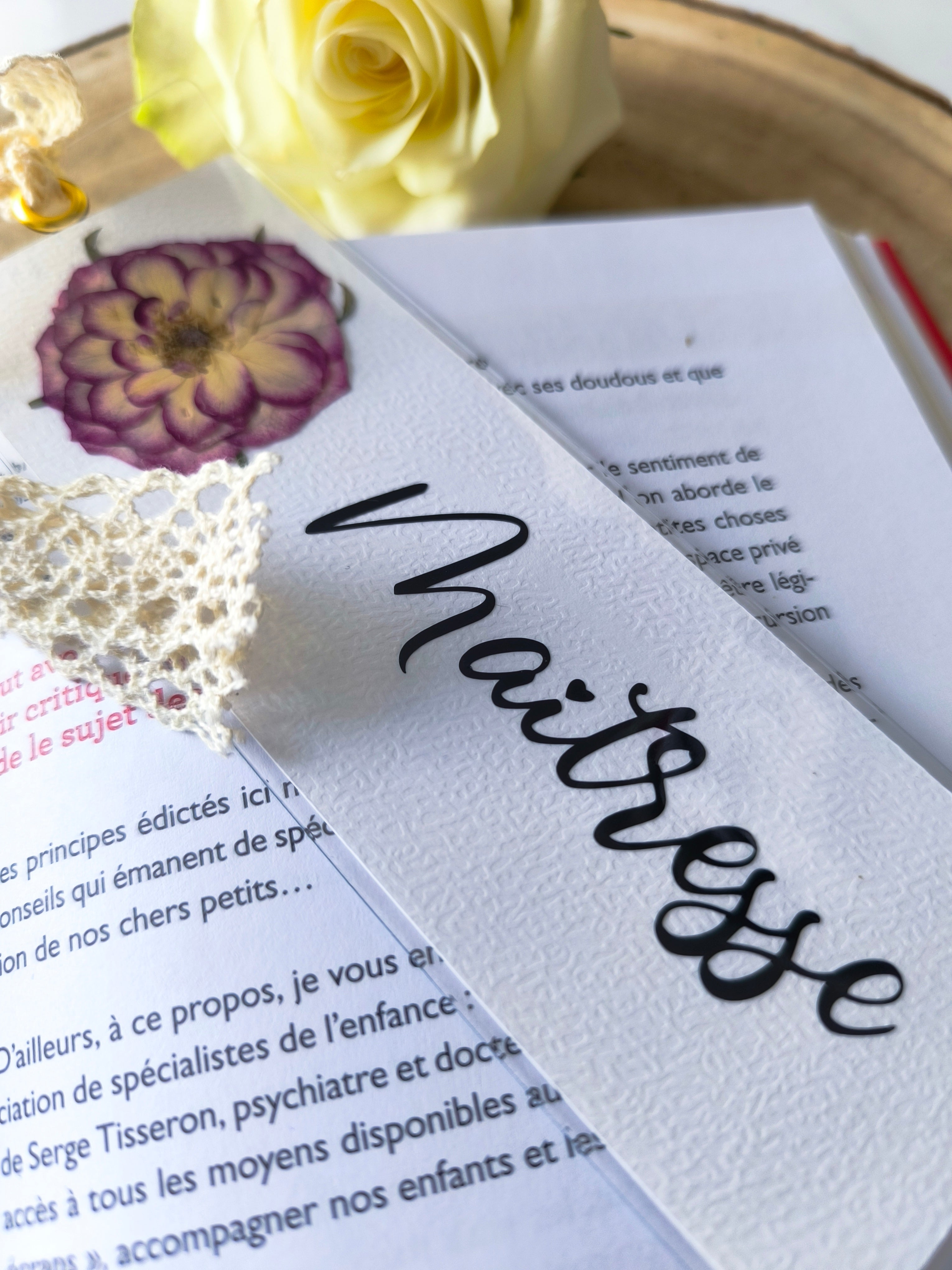 marque-page maîtresse nounou