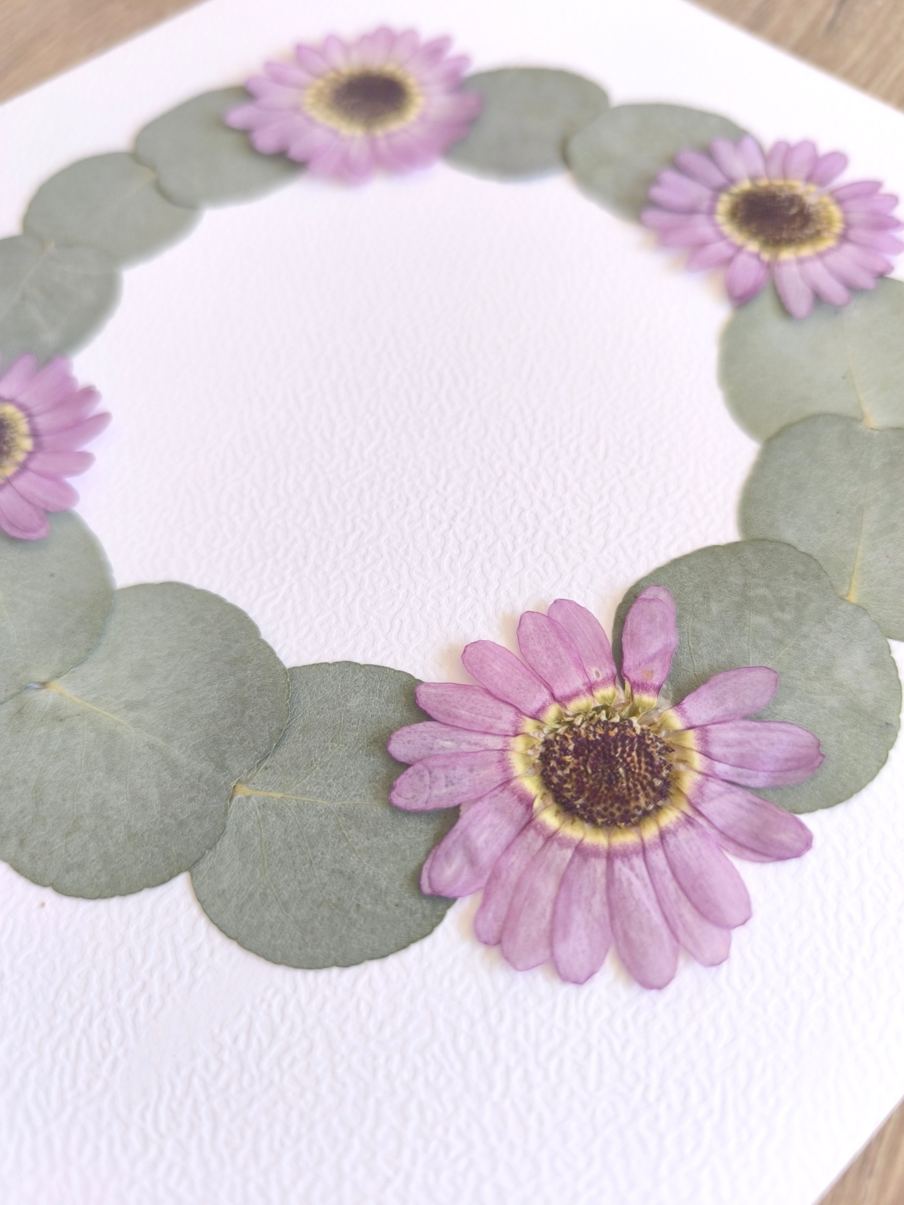 Herbier couronne – d’Eucalyptus & Chrysanthème