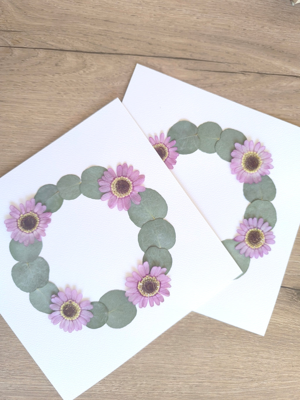 Herbier couronne – d’Eucalyptus & Chrysanthème