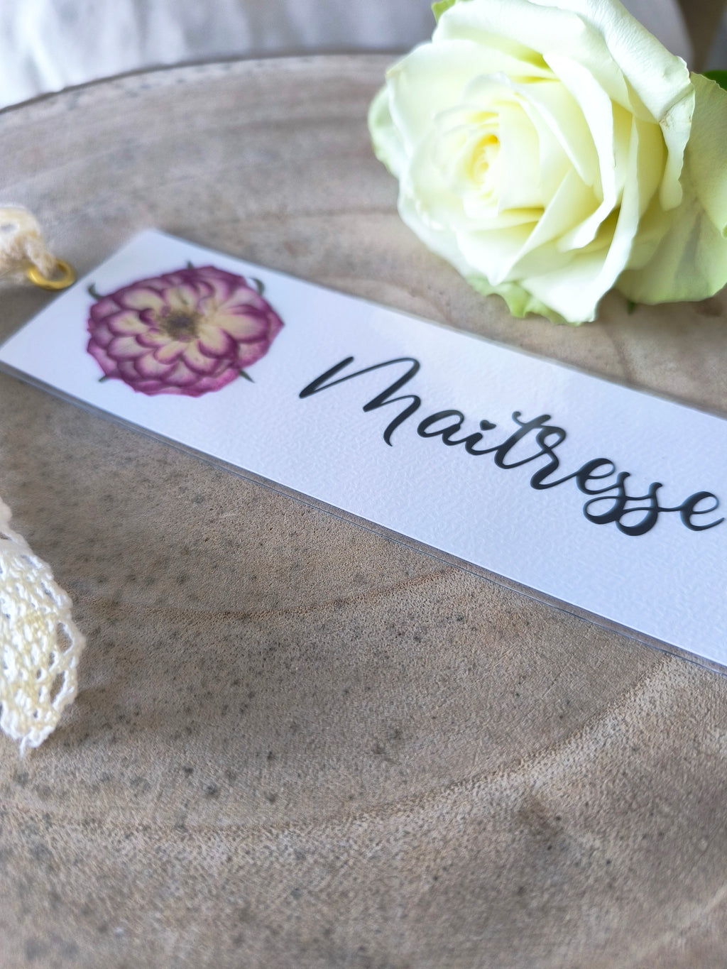 marque-page maîtresse nounou
