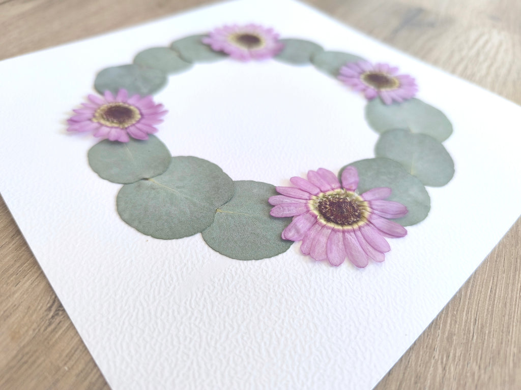Herbier couronne – d’Eucalyptus & Chrysanthème