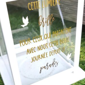 Stickers Lanterne Hommage