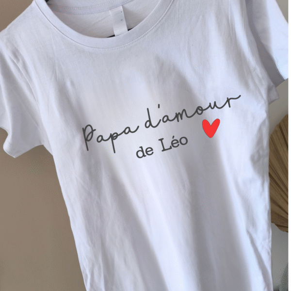 T-shirt super papa – Image 5