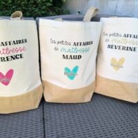 Sac coton et jute – maîtresse