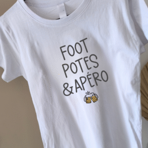 T-shirt homme FOOT POTES & APÉRO
