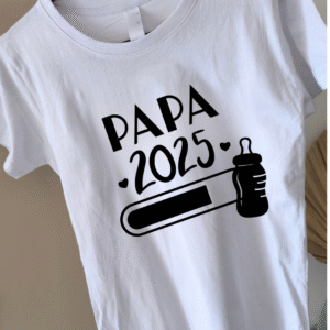 T-shirt ANNONCE BEBE - PAPA