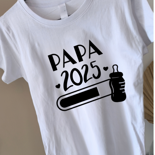 T-shirt ANNONCE BEBE - PAPA