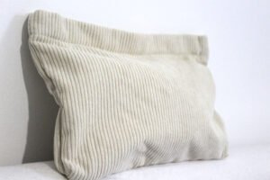 Pochette velours - crème beige – Image 6