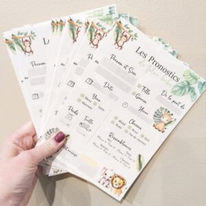Jeu Pronostics - safari jungle
