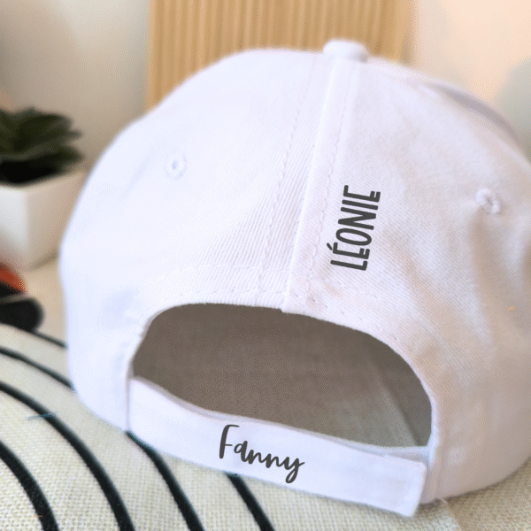 Casquette lettre léopard – Image 2