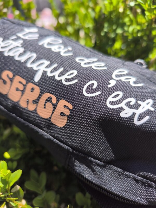 Sacoche pétanque - le roi de la pétanque c'est – Image 12