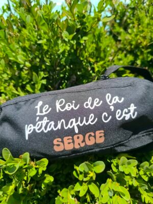 Sacoche pétanque - le roi de la pétanque
