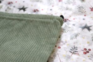Pochette - velours vert sauge – Image 4