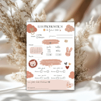 Jeu Pronostics – bohème animal