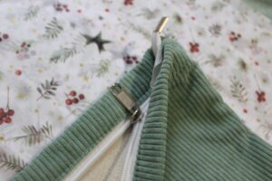 Pochette - velours vert clair – Image 6
