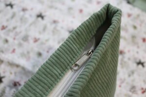 Pochette - velours vert clair – Image 7