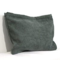 Pochette – velours vert kaki foncé
