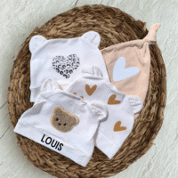 Bonnet de naissance bébé – choix du design